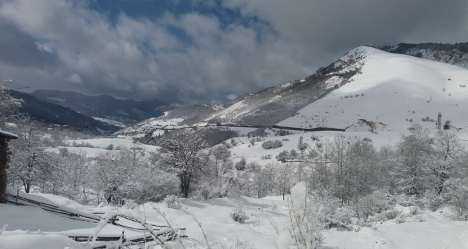 Artvin’de büyüleyen kış manzaraları Artvin’de büyüleyen kış manzaraları